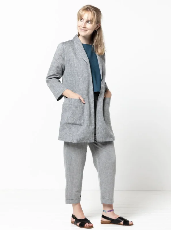 Women's vintage jacketsWomen's vintage jacketsStyle Arc Loren Jacket Women's fitted jackets