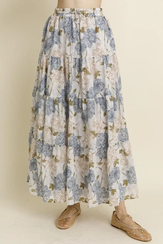 Floral Maxi Skirt