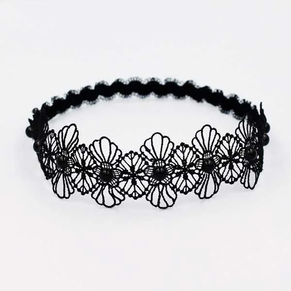 Black Lace Wedding Garter for Bride | GT2018 Romantic Lace Dress
