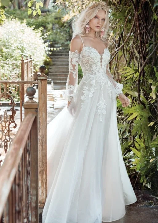Maggie Sottero Stevie Wedding Dress Open Back Dress