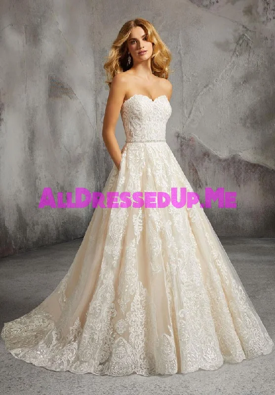 Morilee - Lisa - 8273 - Cheron's Bridal, Wedding Gown Boho Wedding Gown