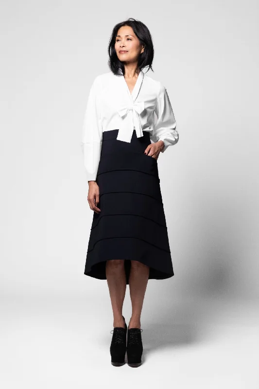 Birgit Skirt - Black Pleated unclassified skirts