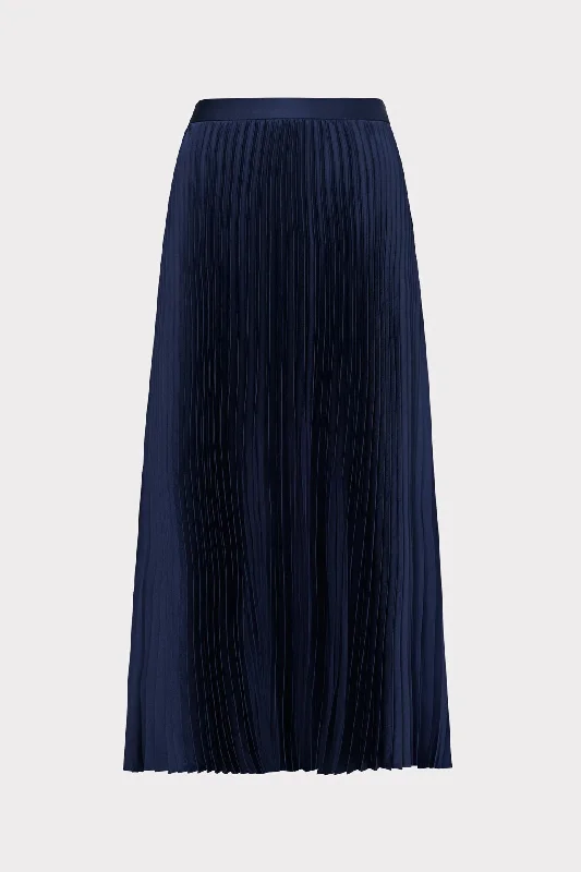 Otha Satin Pleated Skirt Short unclassified skirts