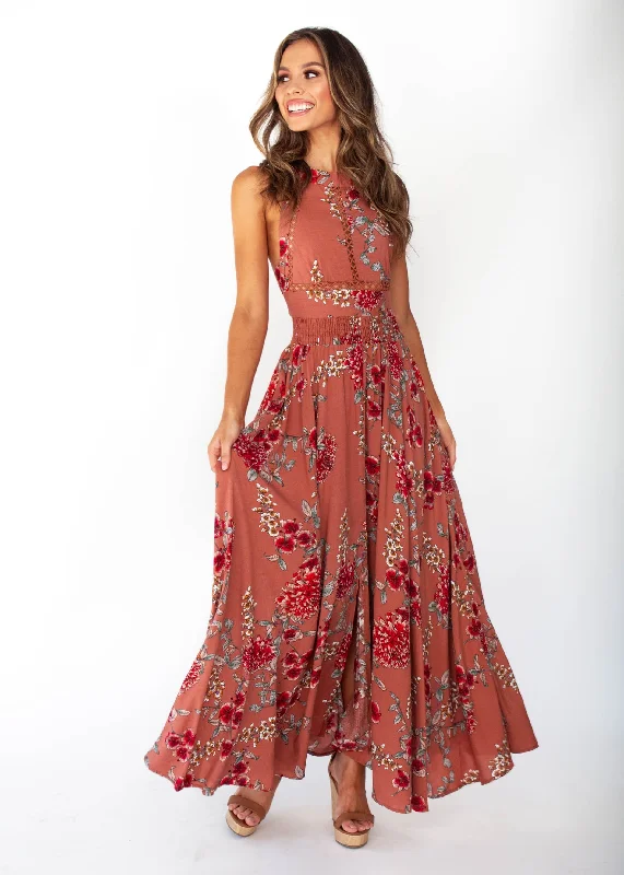 Break Of Dawn Maxi Dress - Dulcie Smocked maxi dresses