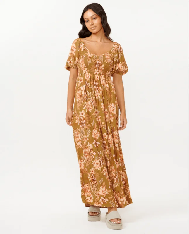 Desert Dreams Maxi Dress - Bronze Glamorous maxi dresses