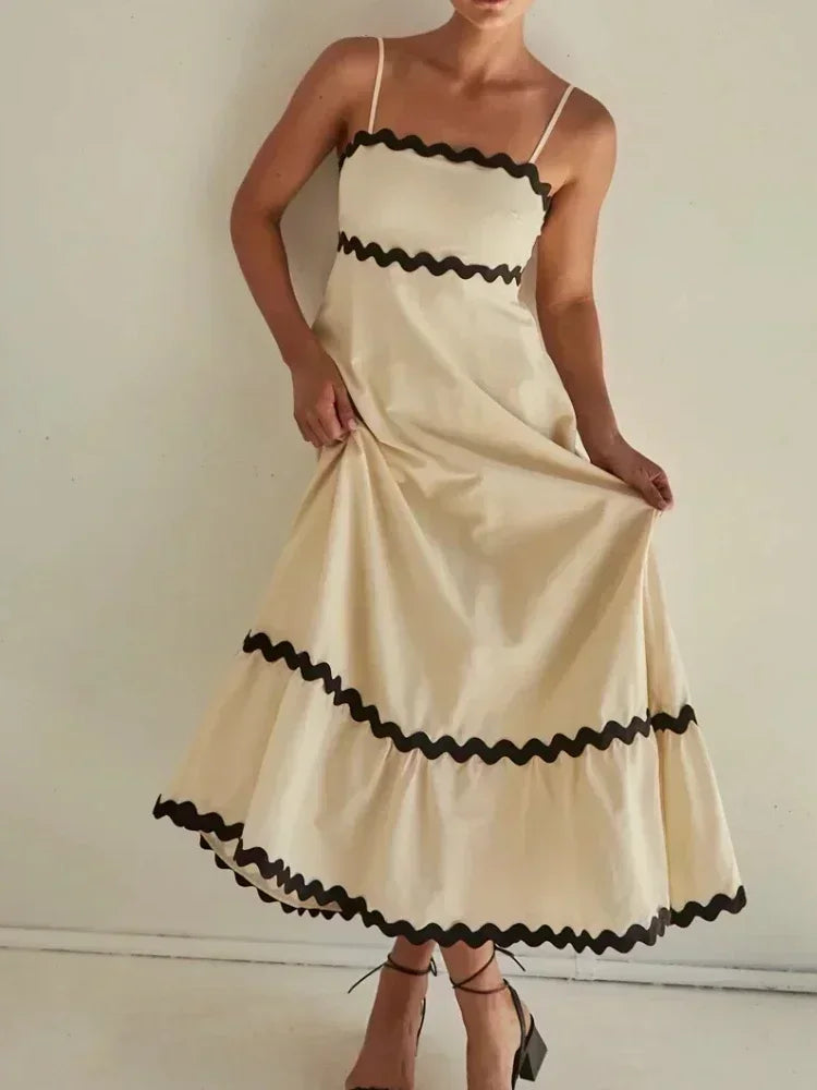 Amy Fashion - New Fashion Sexy Strapless Strap Women Long Boho Dress Hot new arrivals in maxi dresses
