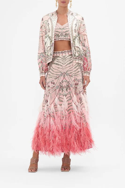 PANELLED SLEEVE BLOUSON BOMBER STARSHIP SISTAS Ruffled unclassified dresses