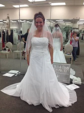 David's Bridal N/A Soft fabric unclassified dresses